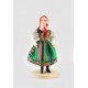 Doll in Lowicz folk dress 12 cm