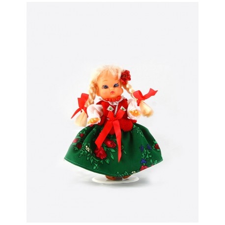 Doll in Podhale dress 16 cm